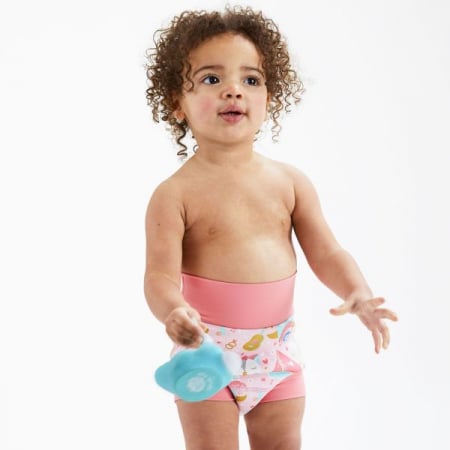 Slip înot/scutec de apă bebeluşi - Happy Nappy™ Bufnițe şi Pisicuțe [3]