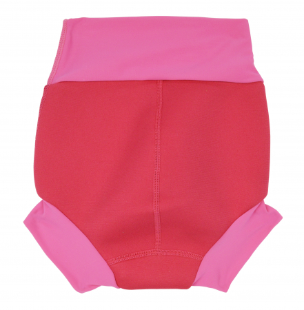 Slip înot/scutec de apă bebeluşi - Happy Nappy™ Roz Geraniu [1]