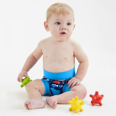 Slip înot/scutec de apă bebeluşi - Happy Nappy™ Din Ocean [2]