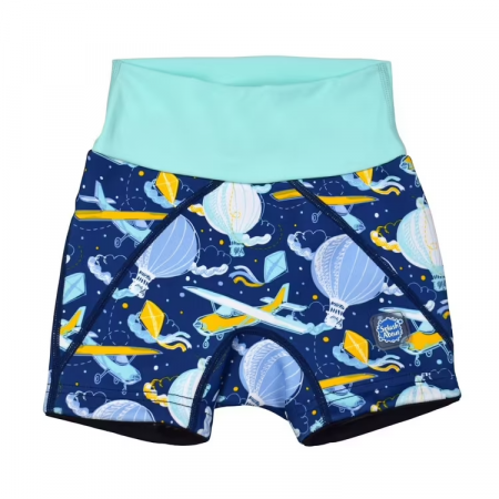 COSTUME ÎNOT COPII - Pantalon scurt înot copii - Splash Jammers Sus Departe Bleu