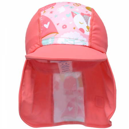 COSTUME PROTECȚIE UV COPII - Șapcă protecție UV copii - Legionnaire Hat Bufnițe şi Pisicuțe