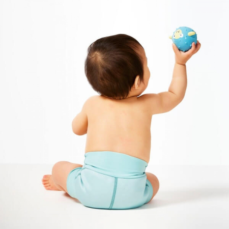 Slip înot/scutec de apă bebeluşi - Happy Nappy DUO™ Pistachio [4]