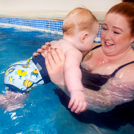 Slip înot/scutec de apă bebeluşi - Happy Nappy DUO™ Zumzetul Gâzelor [3]