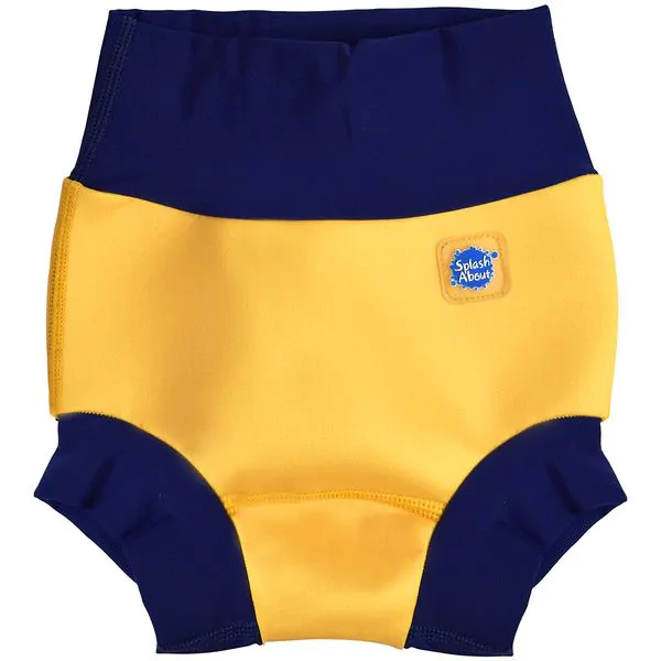 Slipi înot/scutec Happy Nappy - Slip înot/scutec de apă copii - Happy Nappy™ Galben & Albastru
