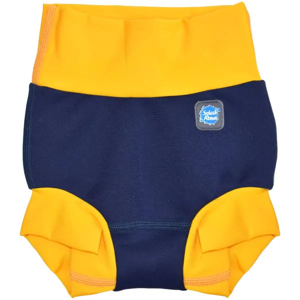 Slipi înot/scutec Happy Nappy - Slip înot/scutec de apă copii - Happy Nappy™ Albastru & Galben