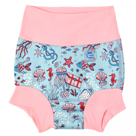 Slipi înot/scutec Happy Nappy - Slip înot/scutec de apă bebeluşi - Happy Nappy™ Comoara Ascunsă