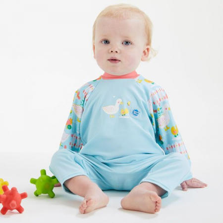 Costum protecție UV bebeluşi - UV All In One 5 Rațuşte [2]
