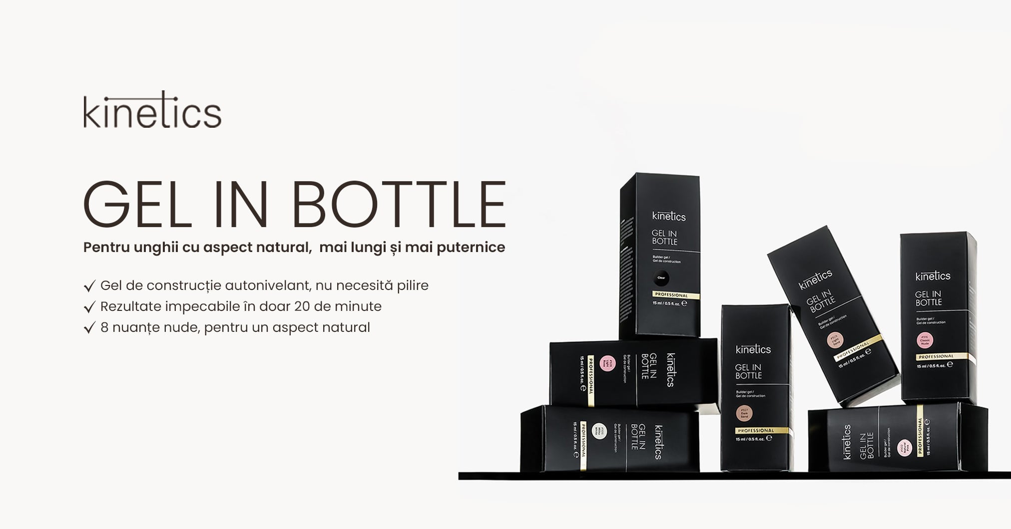 Gel in Bottle Kinetics