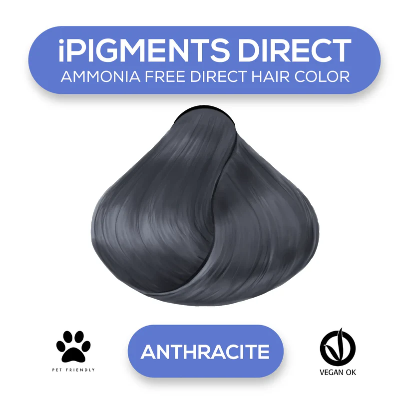 Vopsea Directa - iPigments - ANTRACIT - Vopsea Directa 100ml.