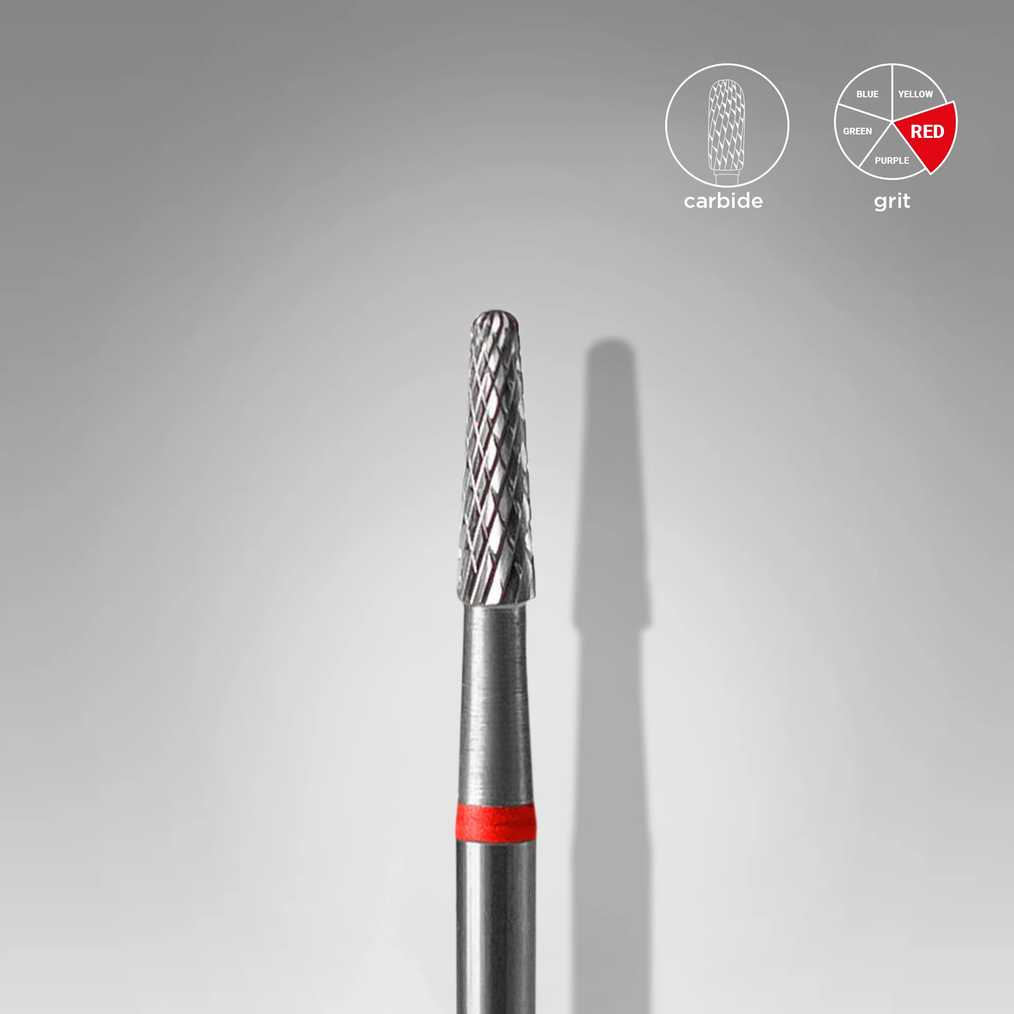 Accesorii - Cap de Freaza din Carbon *con* Rosu 2,3Mm/8Mm