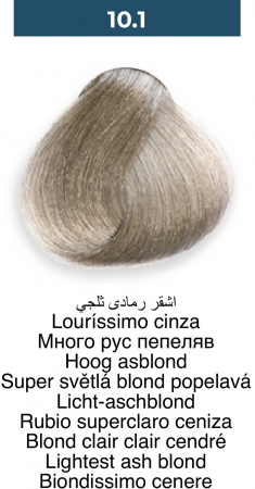 Vopsea profesională permanentă - 10.1 Blond cenușiu platinat
