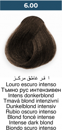 Vopsea profesională permanentă - 6.00 Blond închis intens