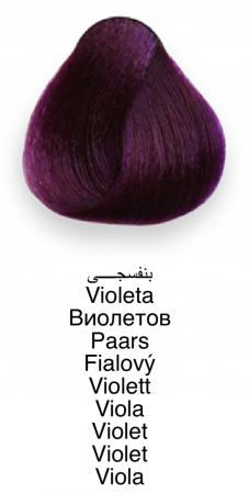 Vopsea profesională permanentă - Booster Violet
