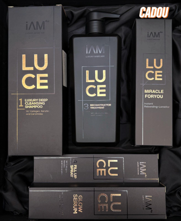 LUCE Tratament Laminare/Reconstructie - KIT Tratament Restructurare LUCE + Tratament Instant Miracle  CADOU