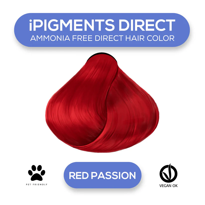 Vopsea Directa - iPigments - RED PASSION - Vopsea Directa 100ml.
