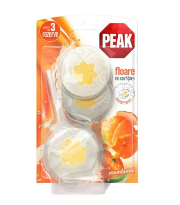 Odorizant wc Peak aparat si 3 rezerve 45 gr portocala [1]