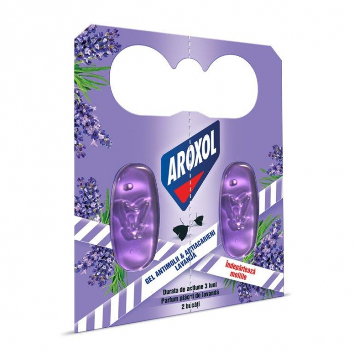 Gel lavanda Aroxol impotriva moliilor  set 2 bucati [3]