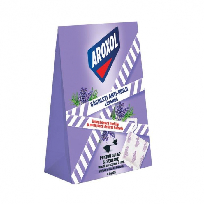 Saculeti Aroxol  impotriva moliilor 4 bucati [3]