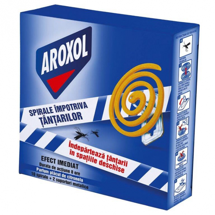 Spirale  Aroxol impotriva tantarilor 10 bucati/set [3]