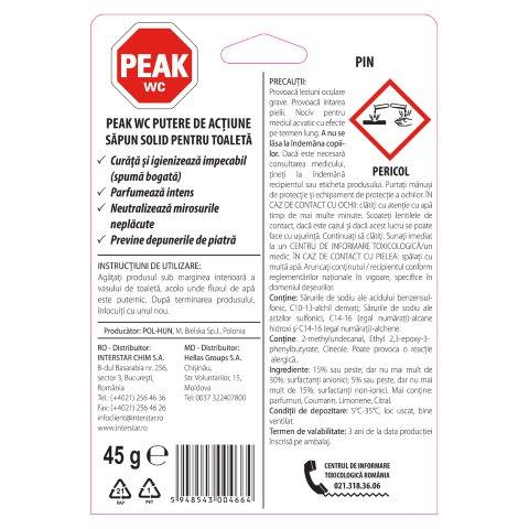 Odorizant wc Peak Putere de Actiune Pin 45 gr [2]