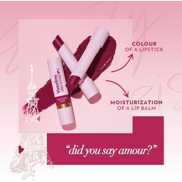 Balsam de buze hidratant Emily in Paris Parisian Pink , 3g [7]