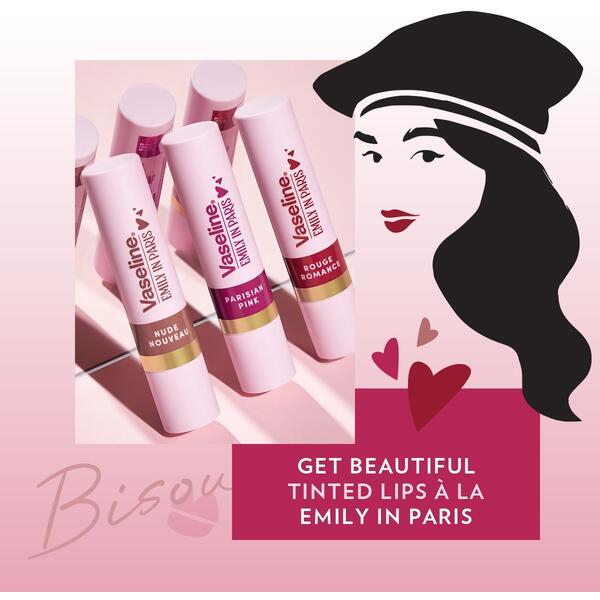 Balsam de buze hidratant Emily in Paris Parisian Pink , 3g [6]