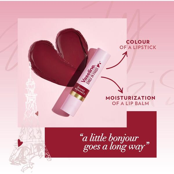 Balsam de buze hidratant Emily in Paris Rouge Romance, 3g [2]