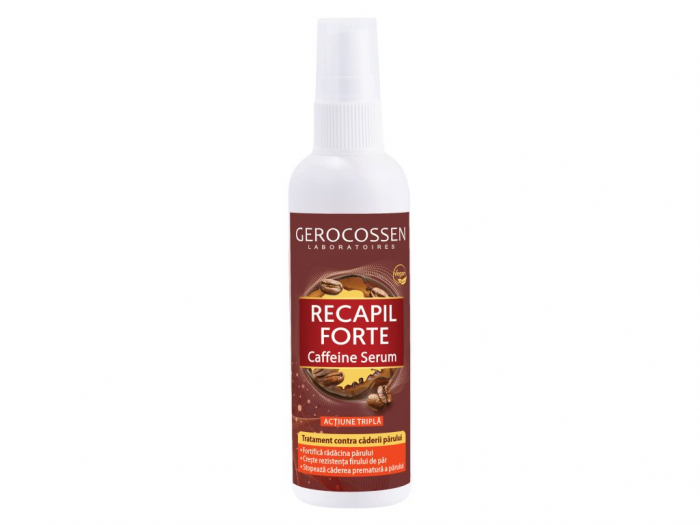 Ser tratament contra caderii parului cu cafeina Gerocossen Recapil Forte, 125 ml [1]