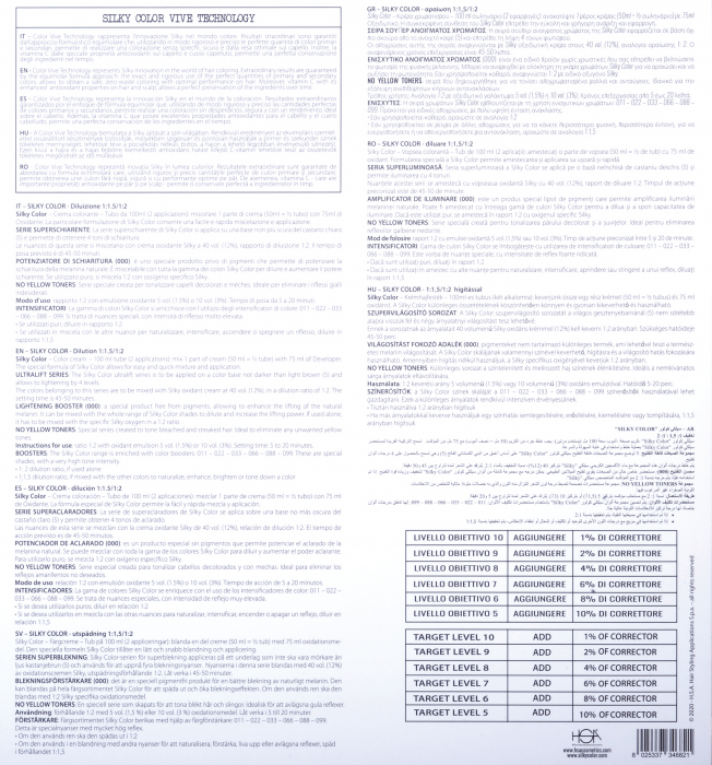 Catalog vopsea de par profesionala Silky [8]