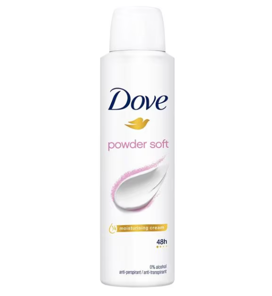 Deodorant Spray Dove Talc Soft, 150 ml [1]