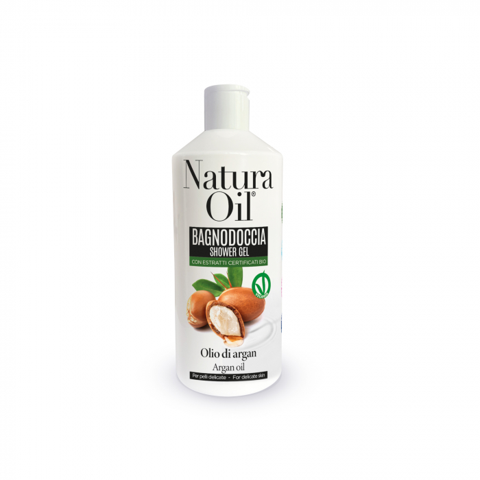Gel de dus cu ulei de argan pentru piele delicata, 400 ml [1]