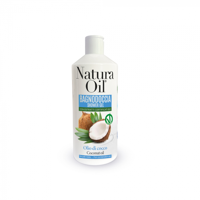 Gel de dus cu ulei de cocos pentru toate tipurile de piele, 400 ml [1]