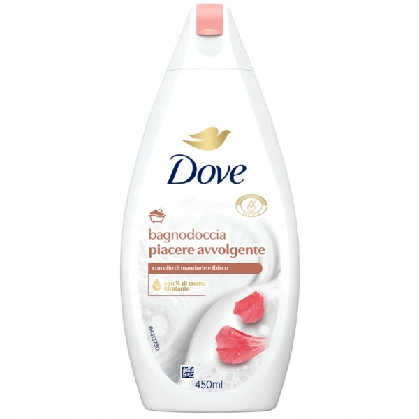 Gel de dus cu ulei de migdale si hibiscus, 450 ml [1]