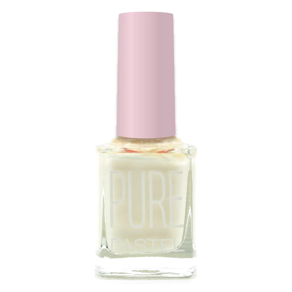Lac de unghii vegan Pastel Pure 601, Alb Sidef, 13 ml [1]