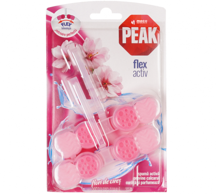 Odorizant Peak WC Flex Activ 2x48g (Flori de cires) [1]
