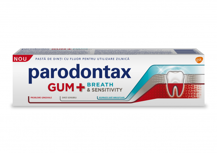 Pasta de dinti Parodontax Gum + Breath & Sensitivity, 75 ml [1]