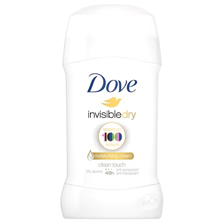 Deodorant antiperspirant stick Dove Invisible Dry pentru femei, 40 ml [1]