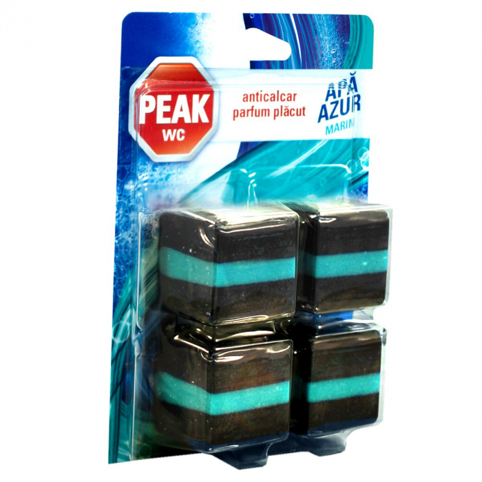 Tablete pentru Bazin Peak Wc Apa Azur, 4*50 grame [2]