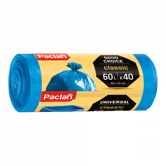 Saci menajeri Paclan Classic, 60 L, 60 x 72 cm, 40 buc [1]