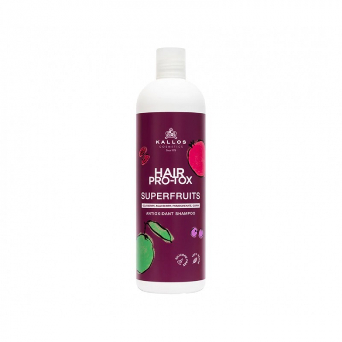 Șampon antioxidant KALLOS Hair Pro-Tox Superfruits 1000 ml [1]