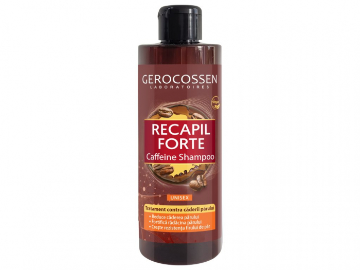 Sampon contra caderii parului cu cafeina Gerocossen Recapil Forte, 400 ml [1]