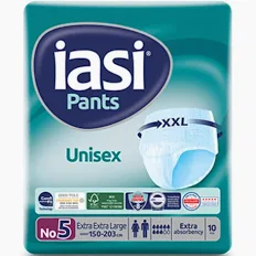 Scutece adulti tip chilot pentru incontinenta Iasi Pants Unisex, Marime XXL, 10 buc [1]