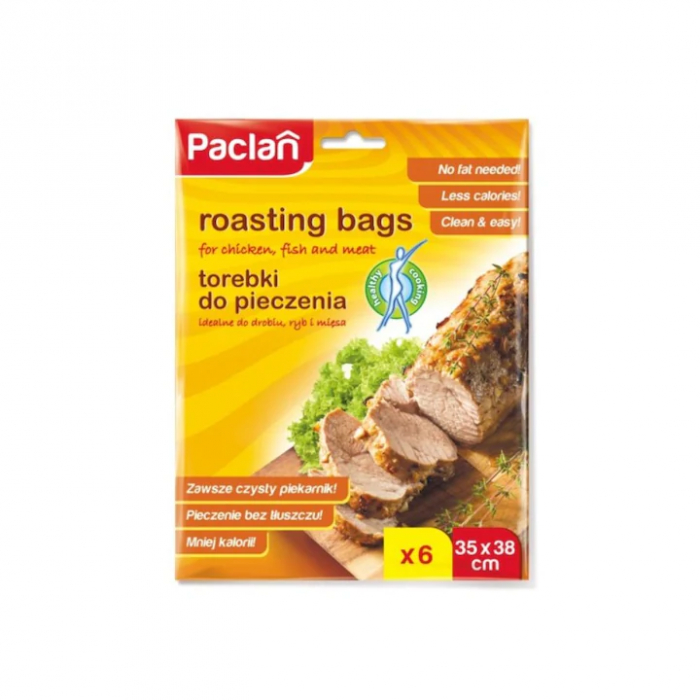 Set 10 Pungi pentru Gatit Paclan, 35x38 cm, Plastic, 6 Bucăți [1]