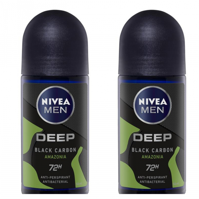 Set 2 x deodorant roll-on NIVEA MEN Deep Amazonia, 50 ml [1]