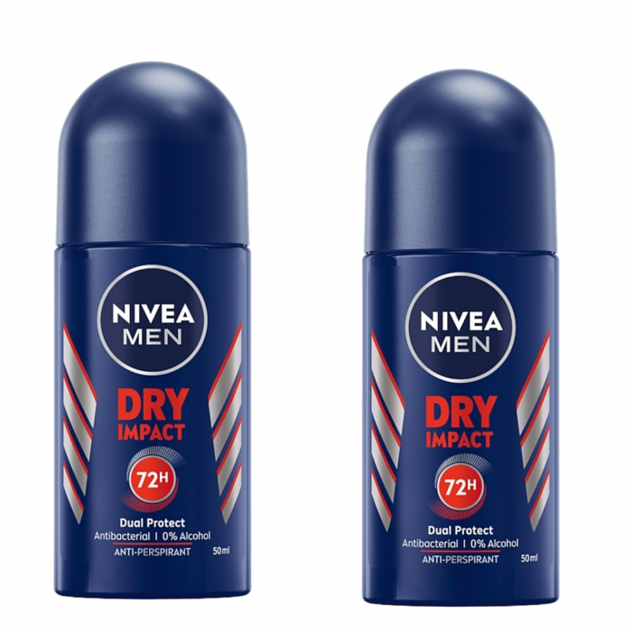 Set 2 x deodorant roll-on NIVEA MEN Dry Imapct, 50 ml [1]