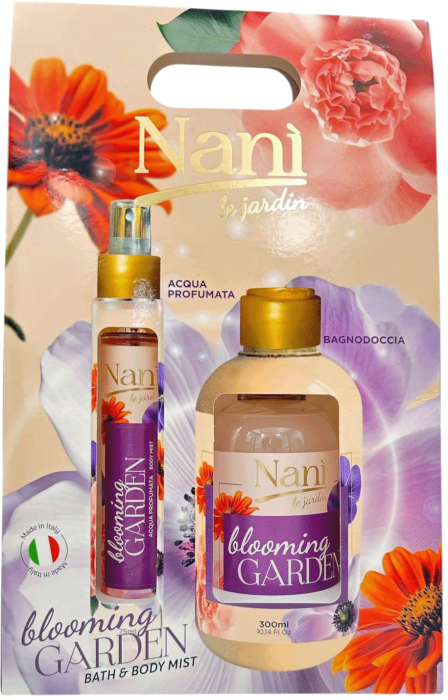 Set Cadou Nani Le Jardin – Blooming Garden – Apa Parfumata 75 ml + Gel de Dus 300 ml [1]