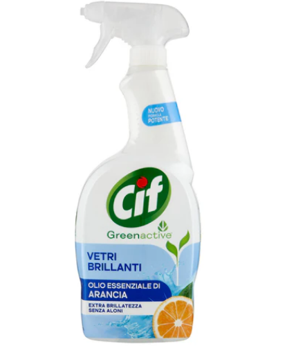 Spray Geamuri Cif Cu Ulei De Bergamota Essenziale di Arancia 650 ml [1]