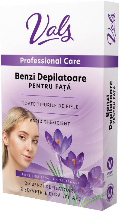 VALS BENZI DEPILATOARE FATA 20 BUC BRANDUSE PENTRU TOATE TIPURILE DE PIELE [1]