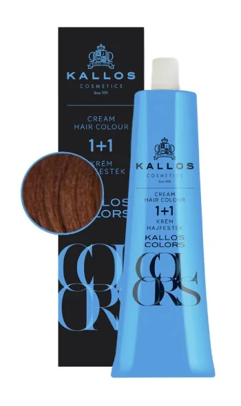 Vopsea de par Kallos Colors 7R, Blond Cupru Mahon, 60 ml [1]