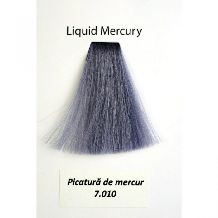 Vopsea de păr semi-permanentă Metallum Liquid Mercury 7.010, 60 ml [2]